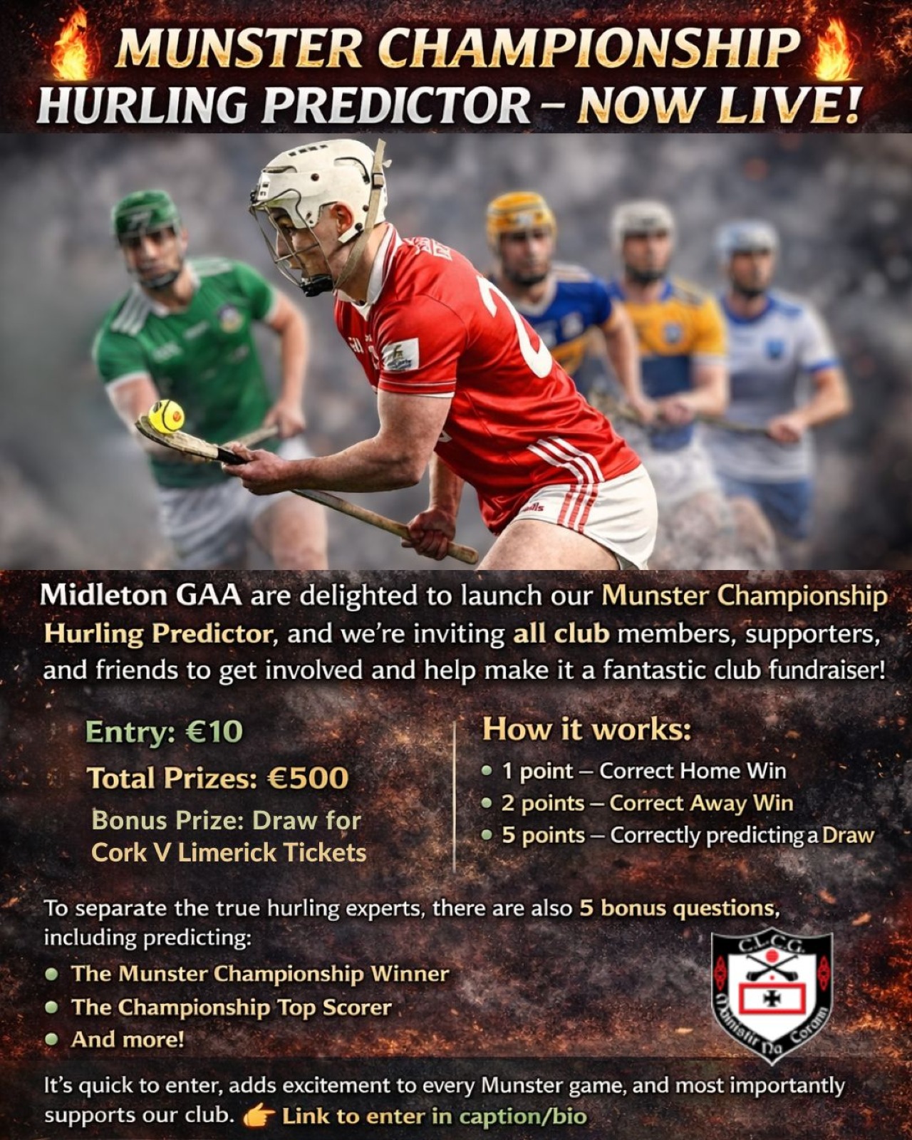 Midleton GAA Munster Hurling Predictor